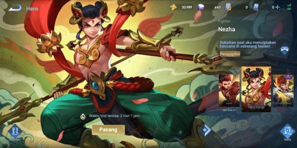 Gambar Product Skin Third Prince (Nezha)