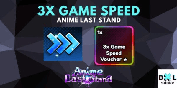 Gambar Product 3X Game Speed â€‹â€‹Gamepass - Anime Last Stand