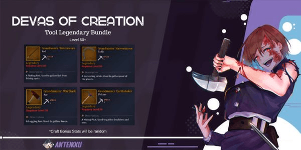 Gambar Product Tool Legendary Bundle | Devas Of Creation