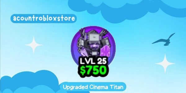 Gambar Product [ Godly ] Upgraded Cinema Titan - Skibidi Tower Defense