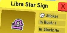 Gambar Product Libra Star Sign