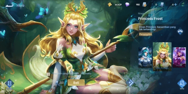 Elven Princess Skin (Princess Frost)