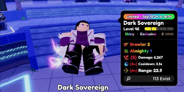 Gambar Product Shiny Dark Sovereign/ Dark Revenant Stat SSS Trait Almighty + Brawler 2