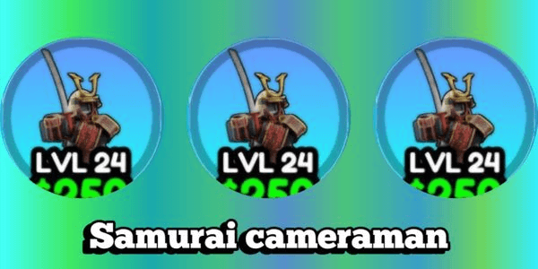 Gambar Product Samurai Cameraman-Skibidi tower defense