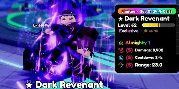 Gambar Product ALMIGHTY DARK REVENANT SSS