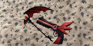 "Batwing set"