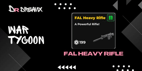 Gambar Product FAL Heavy Rifle - War Tycoon