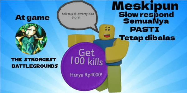 Gambar Product Get 100 KILLS -BACA DEKSRIPSI DAHULU-