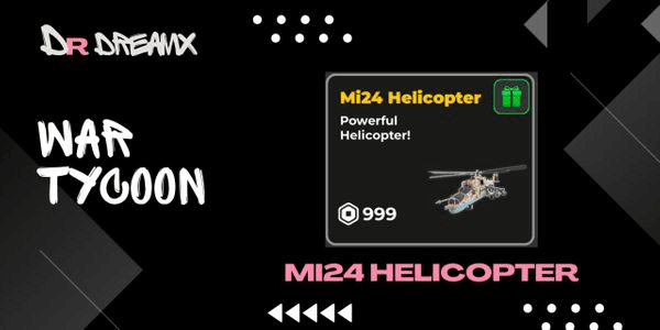 Gambar Product Mi24 Helicopter - War Tycoon