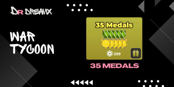 Gambar Product 35 Medals - War Tycoon