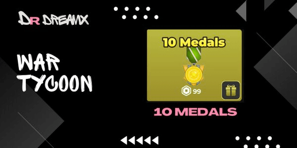 Gambar Product 10 Medals - War Tycoon