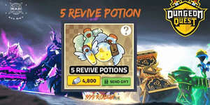 5 Revive Potions