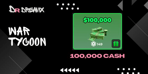 Gambar Product 100.000 Cash - War Tycoon