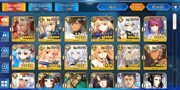 Gambar Product STARTER 9 SSR CASTORIA SUMMER SKADI OKITA SOUJI ALTER SUMMER KAMA PROTO MERLIN ARCUEID NP2 SABER ALTRIA OZYMANDIAS NP2 JACK THE RIPPER