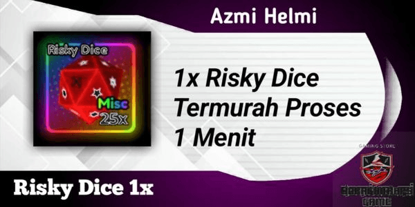 Gambar Product Risky Dice | Anime Defender