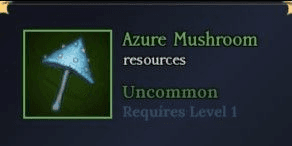 500 Azure Mushroom