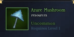 500 Azure Mushroom