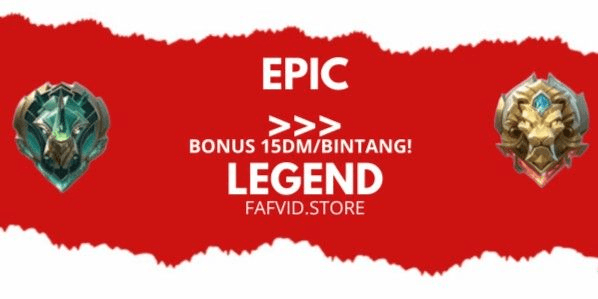 Gambar Product Epic-Legend Rank Package