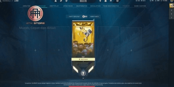 Gambar Product Akun Valorant Rank Bronze 3 Skin Banyak (Limited) Full Agent