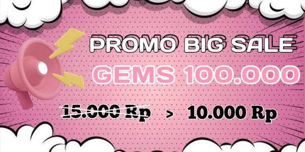 Gambar Product GEMS 100.000 ( PROMO BIG SALE )