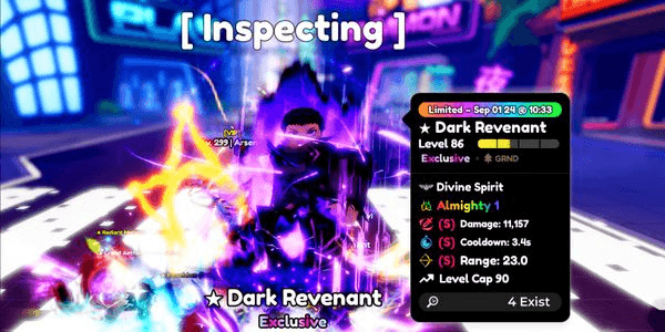 Gambar Product Almighty Dark Revenant Perfect Stats SSS