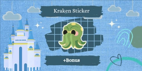 Gambar Product Kraken Sticker (Legendary) + Bonus
