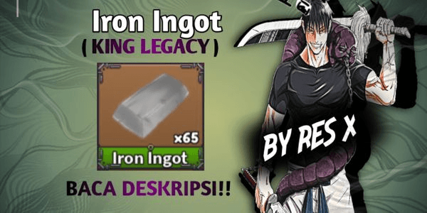 Gambar Product x250 Iron Ingot ( King Legacy )