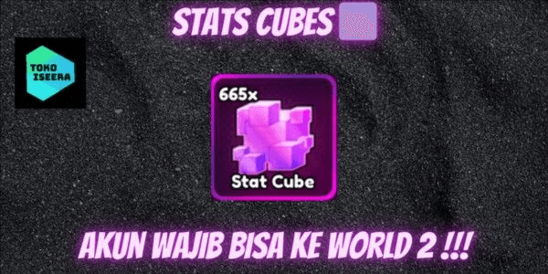 Gambar Product Stat Cube 10x!!