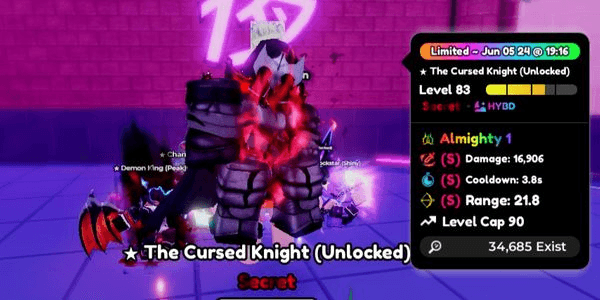 Gambar Product The Cursed Knight (Unlocked) Almighty IGRIS