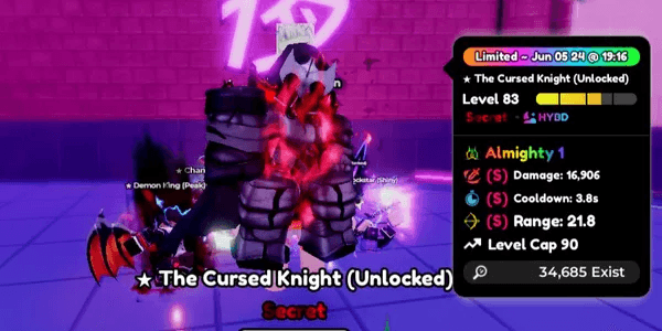 The Cursed Knight (Unlocked) Almighty IGRIS
