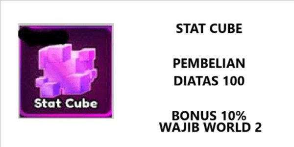 Gambar Product Stat cube - Item Reroll - Anime Last Stand