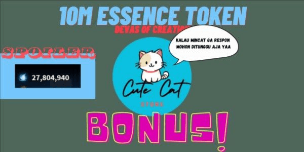 Gambar Product 10M Essence Token