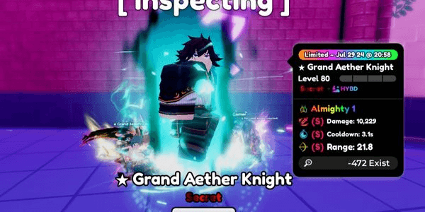 Gambar Product Grand Aether Knight Almighty