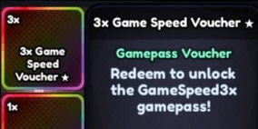 Gambar Product 3x Gamepass Speed Anime Last Stand
