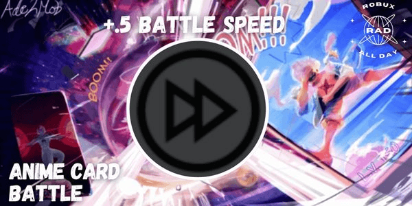 Gambar Product +5 Battle Speed - Anime Card Battle