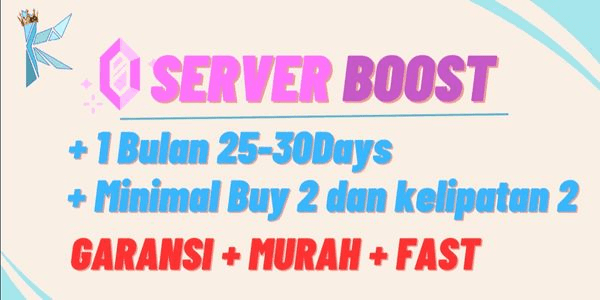 Gambar Product Boost 1 Bulan