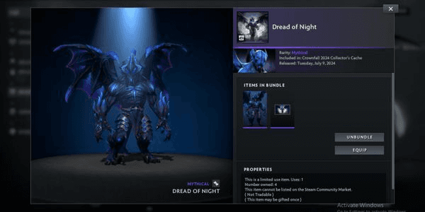 Gambar Product Dread of Night (Bundle Night Stalker Crownfall Act III and Collector's Cache)