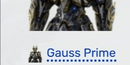 Gambar Product [ WARFRAME ] Gauss Prime Set (Minimum MR 2)