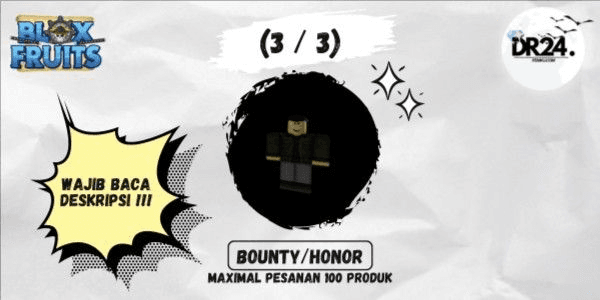 Gambar Product (3 / 3) Bounty/Honor