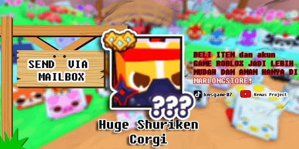 Gambar Product Huge Shuriken Corgi