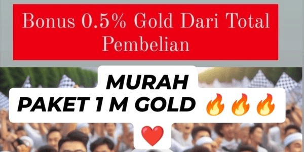 Gambar Product 1M GOLD SAVING PACKAGE