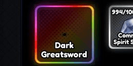 Gambar Product Dark Greatsword