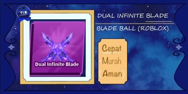 Gambar Product Dual Infinite Blade | Blade Ball (RBL)