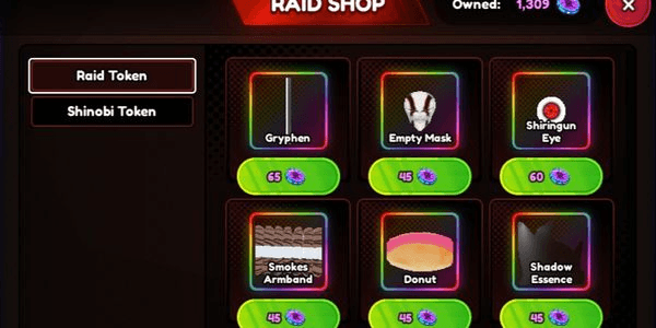 Gambar Product 3 FREE RAID ITEMS TO CHOOSE | ANIME LAST STAND |