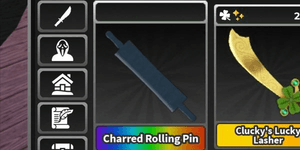 Charred Rolling Pin - Survive The Killer (STK)