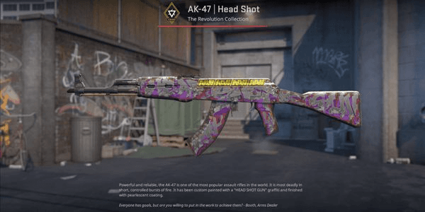 Gambar Product AK-47 | Head Shot (Field-Tested)