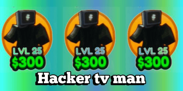 Gambar Product Hacker Tv Man-Skibidi tower defense