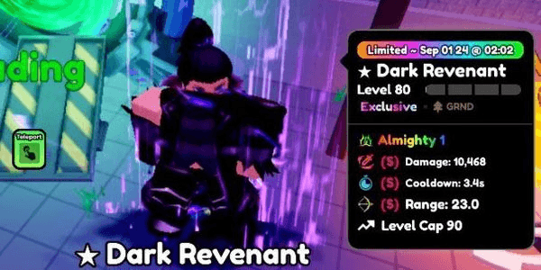 Gambar Product Dark Revenant (CID Kagenou) Evo Almighty Perfect Stats + Unlock Limit Breaker (Max Lv.90)