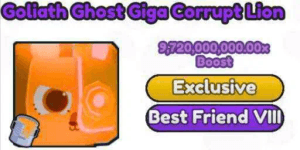 { ALL WORLD } GIGA CORRUPT LION ( 8,5B - 9,7B ) HIGH LEVEL + BF8