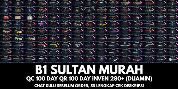 Gambar Product [PROMO] CHAR BRIGADIR SULTAN QC 100DAY QR 100 DAY INVENTORY FLOOD LUBER 285 MORE FULL TITLE PLAIN DATA [CHAT FIRST BEFORE ORDER, CODE TK19]